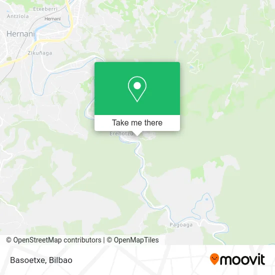 Basoetxe map