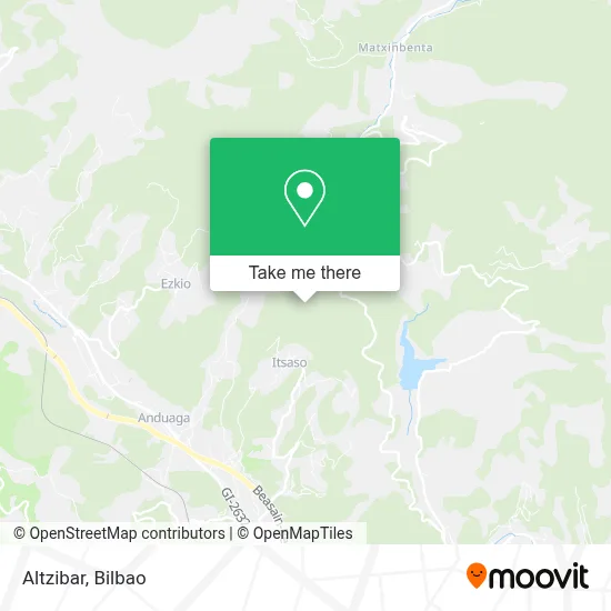 Altzibar map