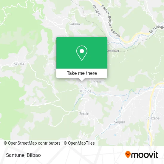Santune map