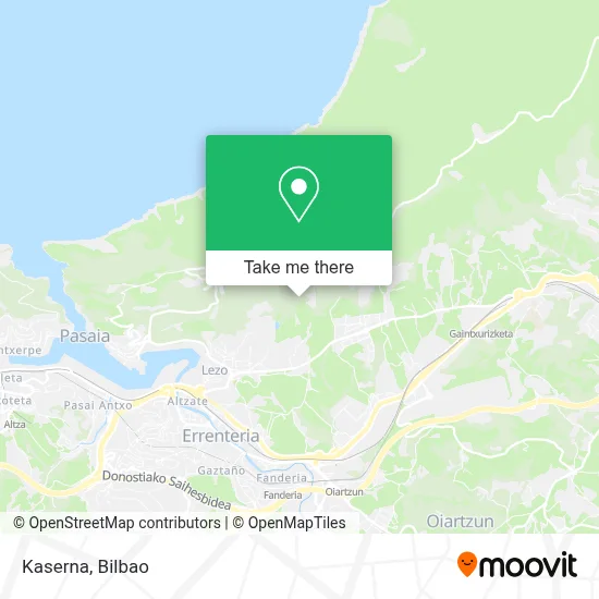 Kaserna map