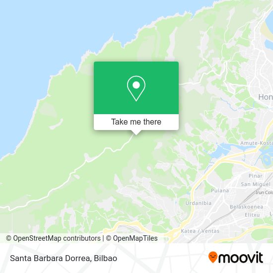 Santa Barbara Dorrea map