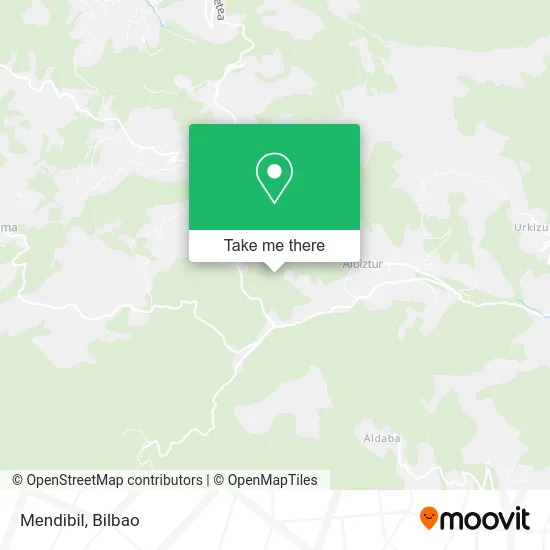 mapa Mendibil