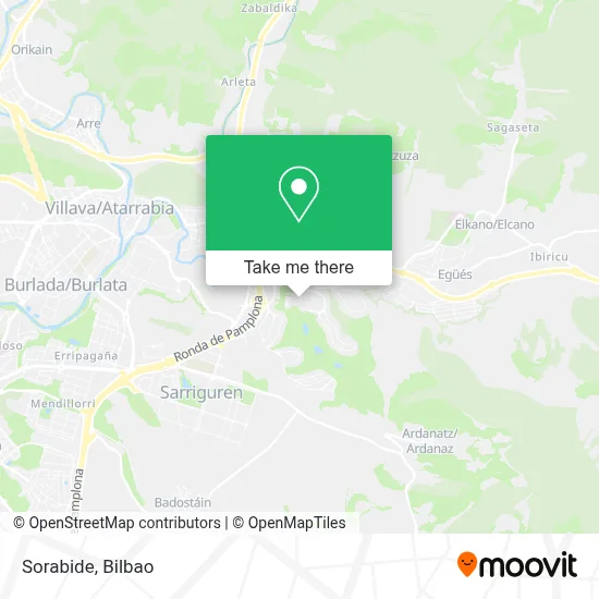 Sorabide map