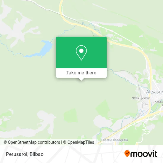 Perusaroi map