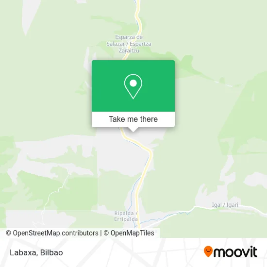 mapa Labaxa