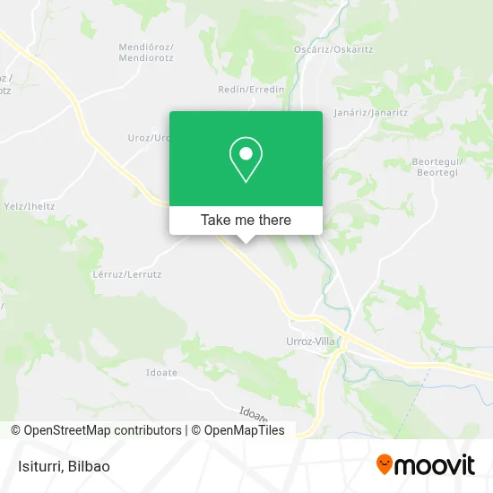 Isiturri map