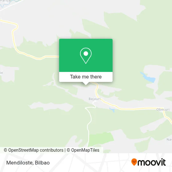 Mendiloste map