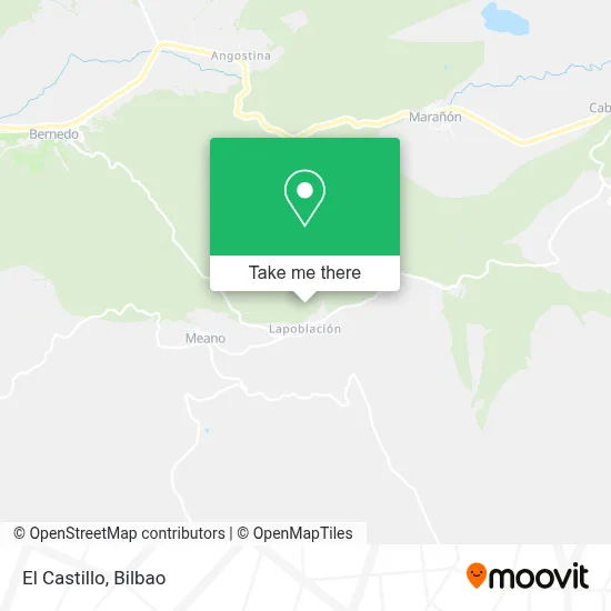 El Castillo map