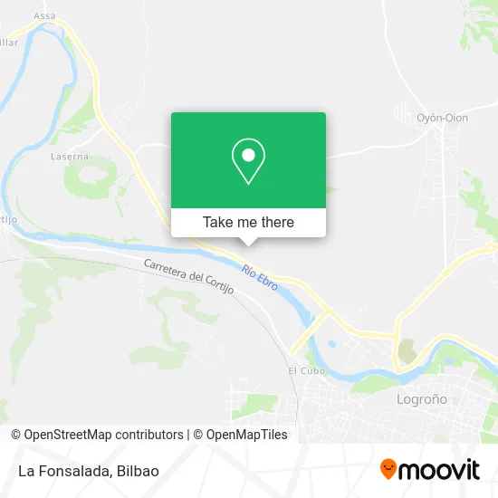 La Fonsalada map
