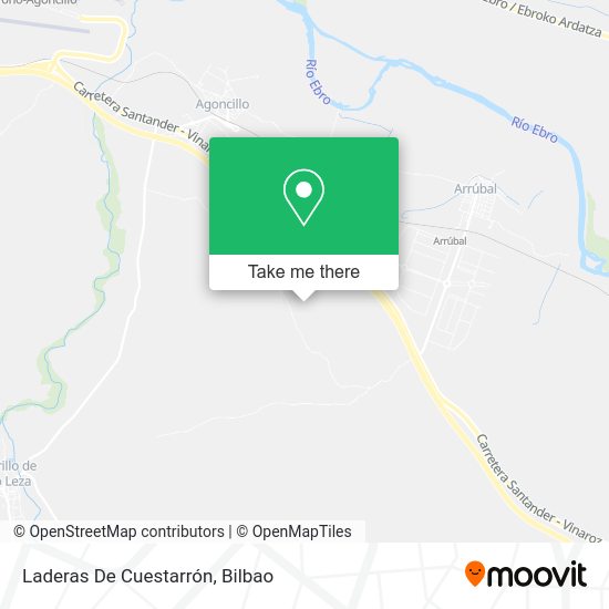 Laderas De Cuestarrón map