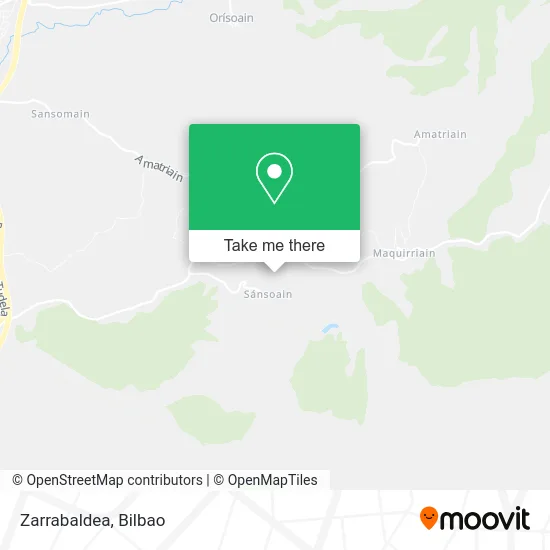 Zarrabaldea map