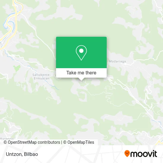 Untzon map