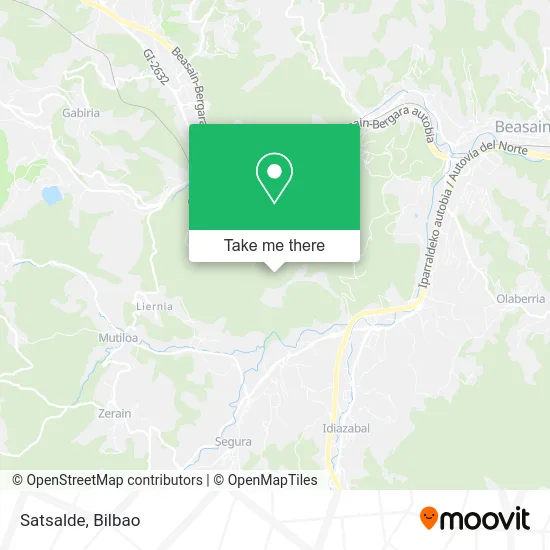 Satsalde map