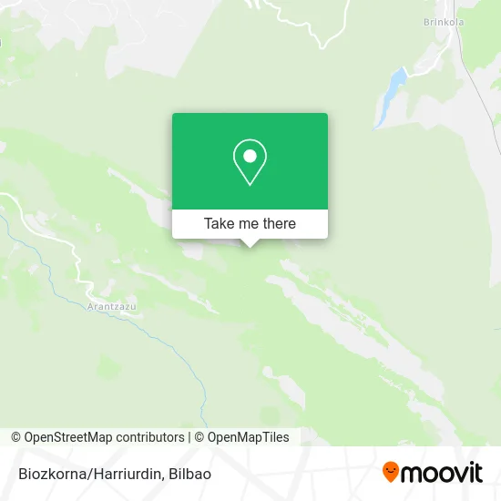 Biozkorna/Harriurdin map