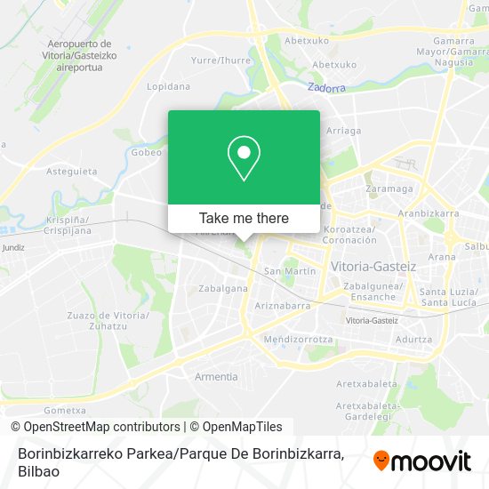 Borinbizkarreko Parkea / Parque De Borinbizkarra map
