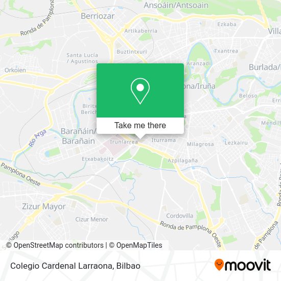 Colegio Cardenal Larraona map