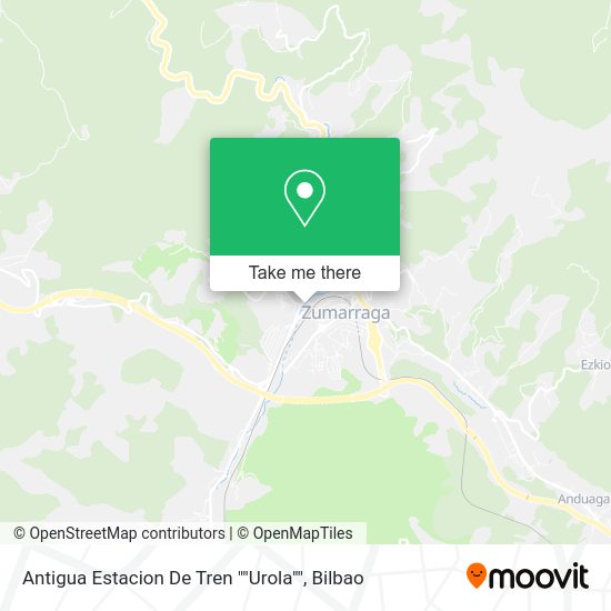 Antigua Estacion De Tren ""Urola"" map