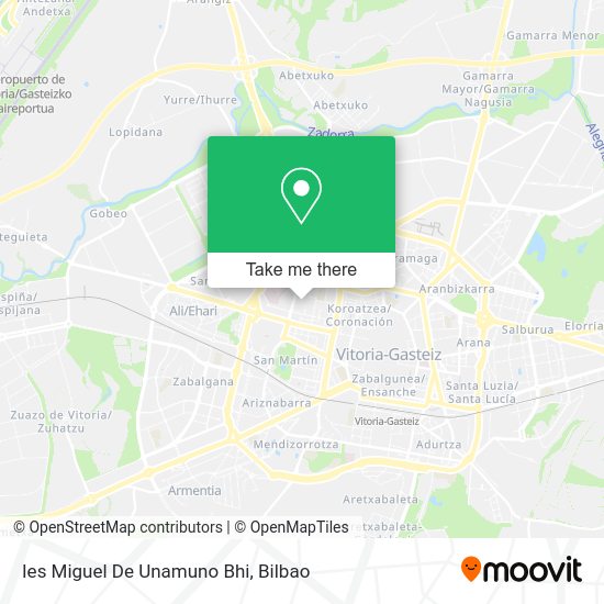 Ies Miguel De Unamuno Bhi map