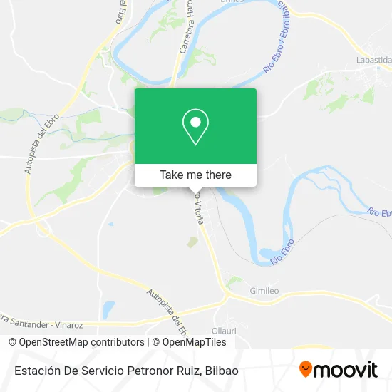 mapa Estación De Servicio Petronor Ruiz