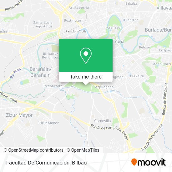Facultad De Comunicación map