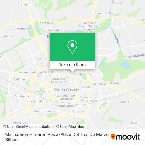 Martxoaren Hiruaren Plaza / Plaza Del Tres De Marzo map