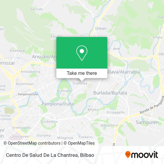 Centro De Salud De La Chantrea map