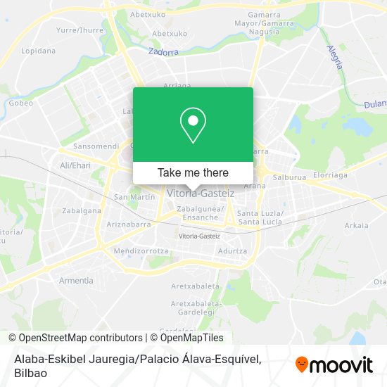Alaba-Eskibel Jauregia / Palacio Álava-Esquível map