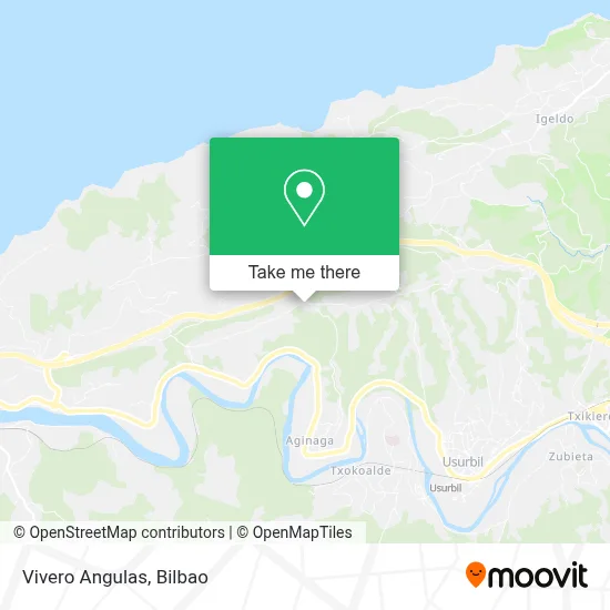 Vivero Angulas map