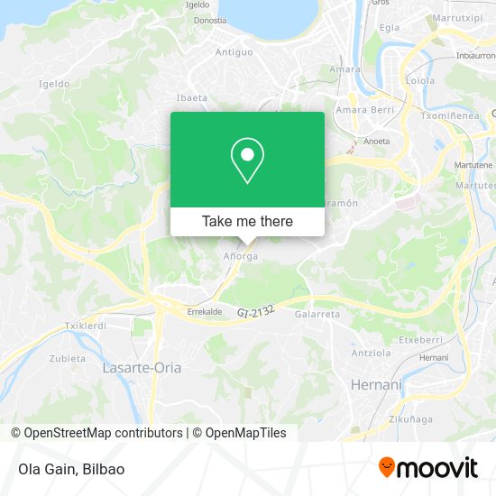 Ola Gain map