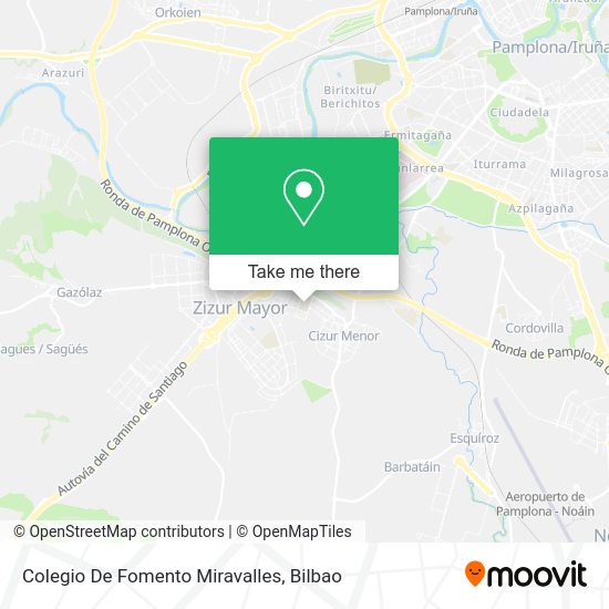 Colegio De Fomento Miravalles map