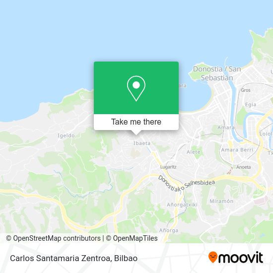 Carlos Santamaria Zentroa map