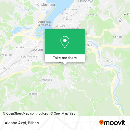 Aldabe Azpi map