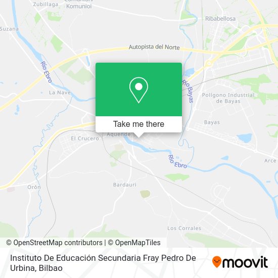 Instituto De Educación Secundaria Fray Pedro De Urbina map