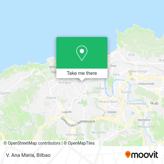 mapa V. Ana Maria