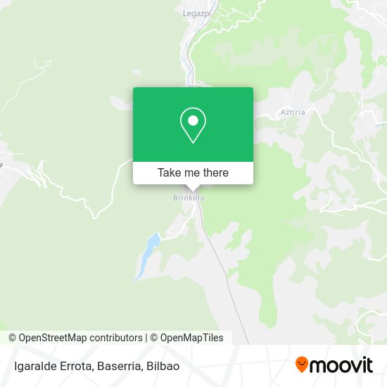 Igaralde Errota, Baserria map
