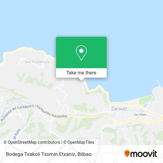 Bodega Txakoli Txomin Etxaniz map