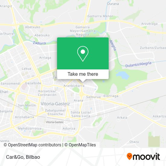 Car&Go map