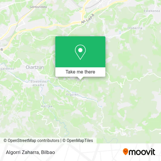 mapa Algorri Zaharra