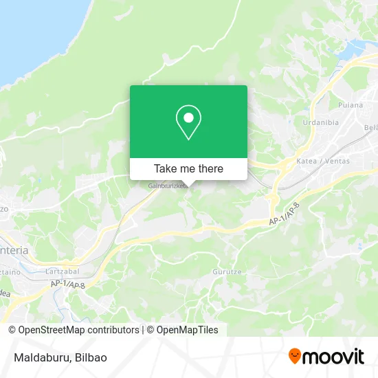 mapa Maldaburu