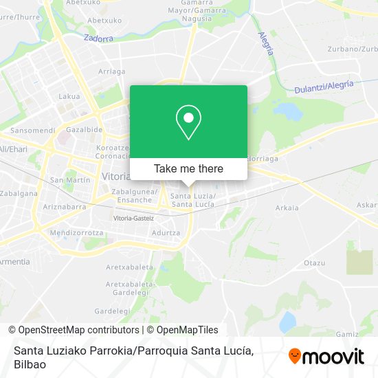 Santa Luziako Parrokia / Parroquia Santa Lucía map