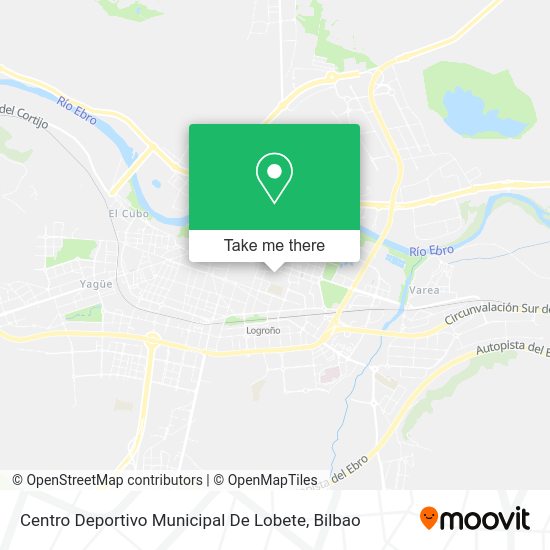 Centro Deportivo Municipal De Lobete map
