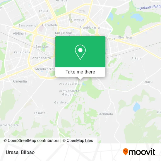 mapa Urssa