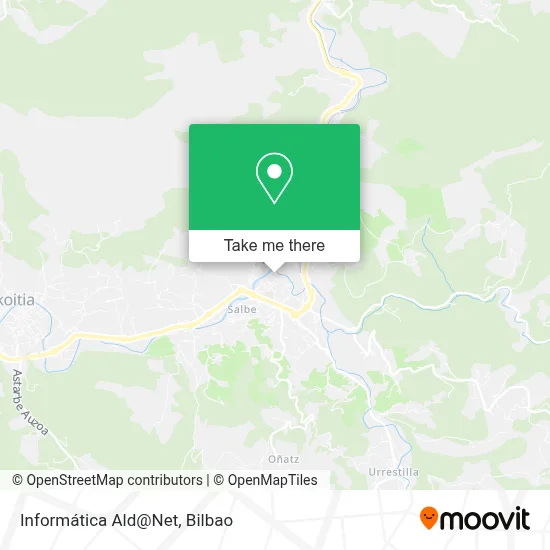 Informática Ald@Net map