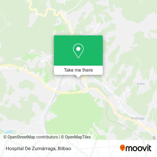 Hospital De Zumárraga map