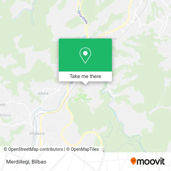 mapa Merdillegi