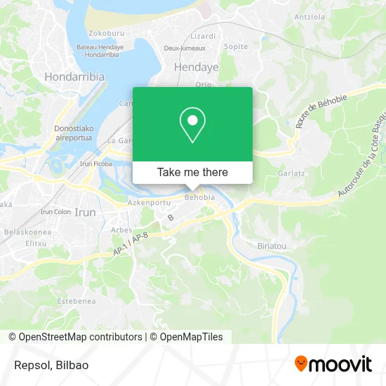 Repsol map