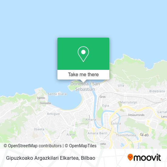 Gipuzkoako Argazkilari Elkartea map