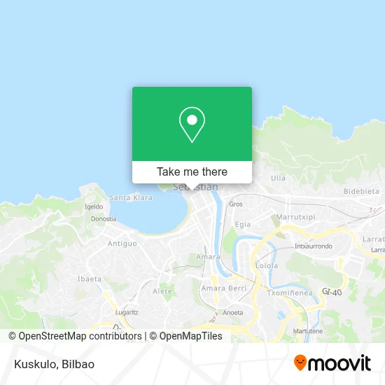 Kuskulo map