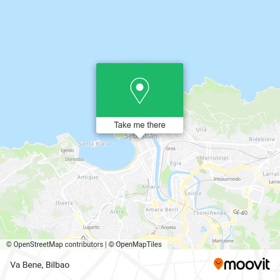 mapa Va Bene