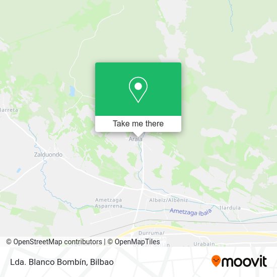Lda. Blanco Bombín map